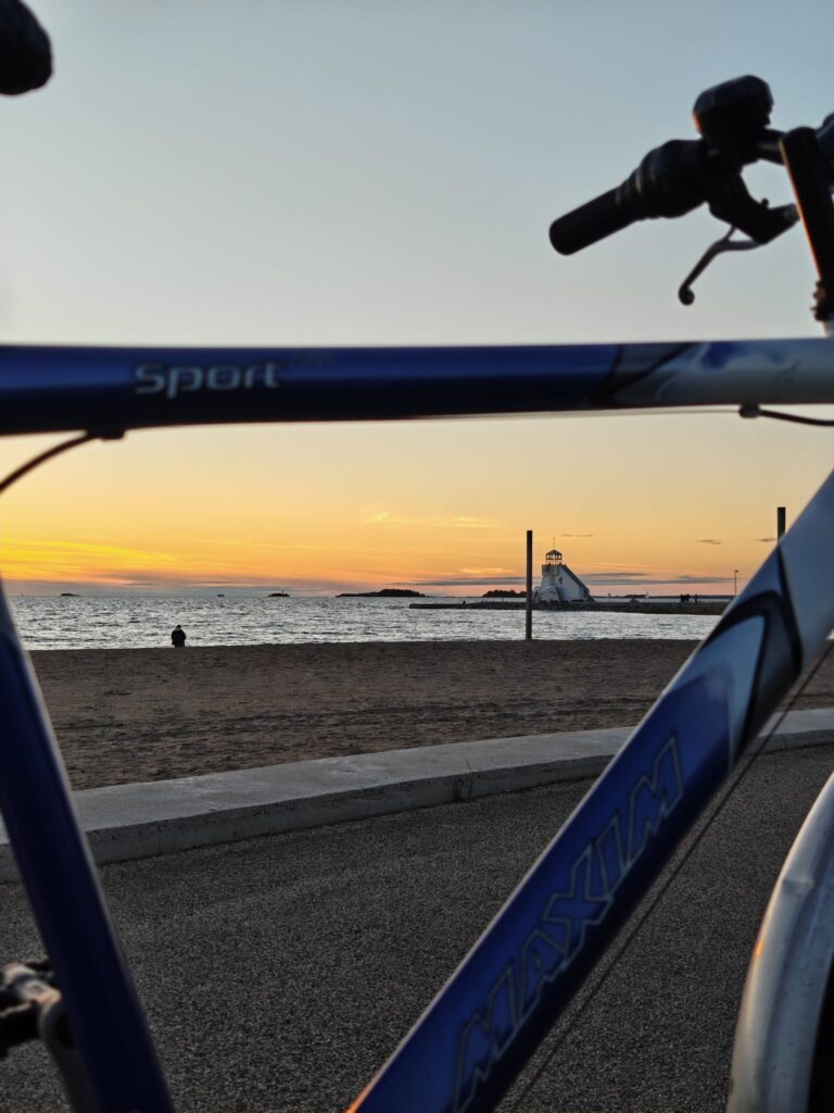 Sonnenuntergang am Nalikari-Beach in Oulu im September © Jan Eisner Sonnenuntergang am Nalikari-Beach in Oulu im September